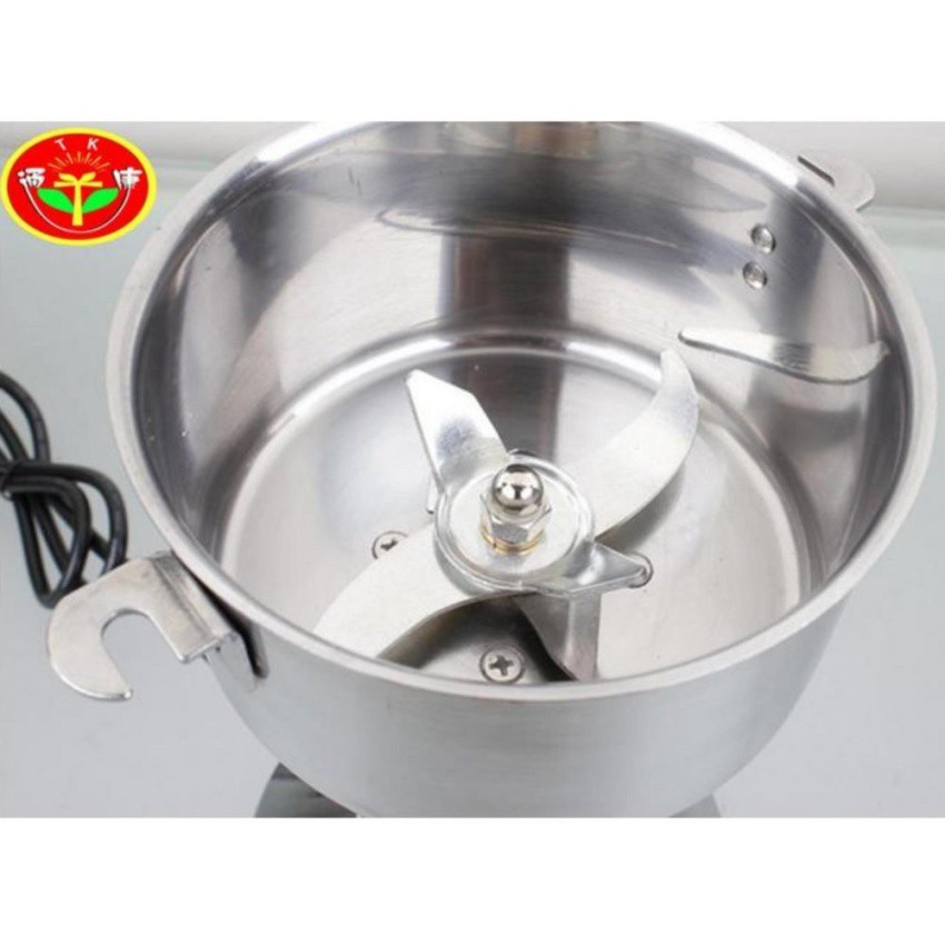 [Mã ELMS05 giảm 5% đơn 300k]Máy nghiền bột mịn QE-200g (Inox trắng)