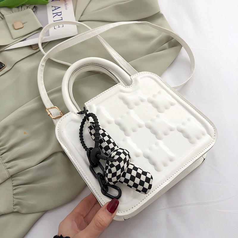 Túi Xách Đeo Vai Phối Khăn Lụa Đính Nơ Thời Trang Mùa Hè 2022