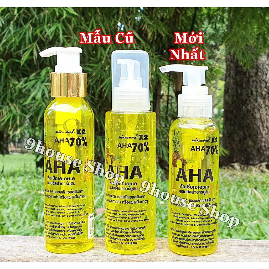 01 Chai Serum AHA Trắng Da dành cho Body Thái Lan 120ml