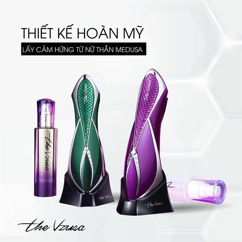 Máy Làm Sạch Sâu,Nâng Cơ,Đẩy Dưỡng The Vzusa Chính Hãng, BH 1 Tháng Đổi Mới