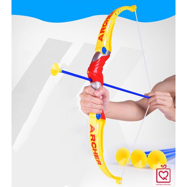 Đồ chơi bắn cung tên đầu dính có gùi đựng tên xinh xắn