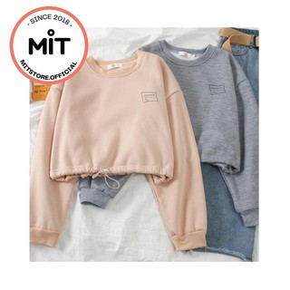 ÁO CROPTOP NỈ 2 MÀU