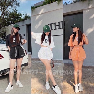 Set thun tầu croptop siêu xinh