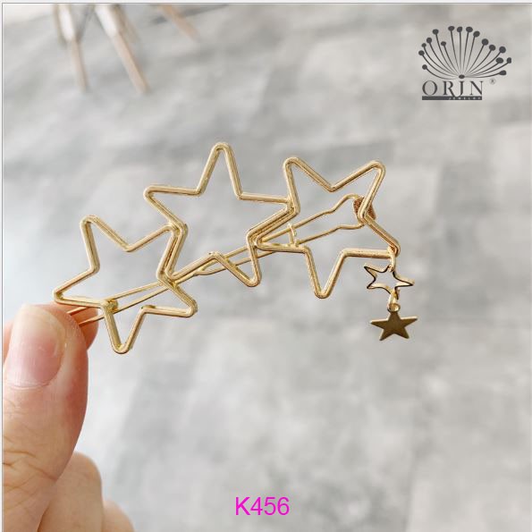 [Mã FAGOGO giảm 12% đơn 99K] Kẹp tóc kim loại thời trang Orin K454 K455 K456 K457 | BigBuy360 - bigbuy360.vn
