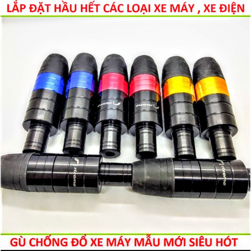 BỘ 2 GÙ CHỐNG ĐỖ SAU XE MÁY KIỂU CỰC ĐẸP ĐỒ CHƠI XE MÁY