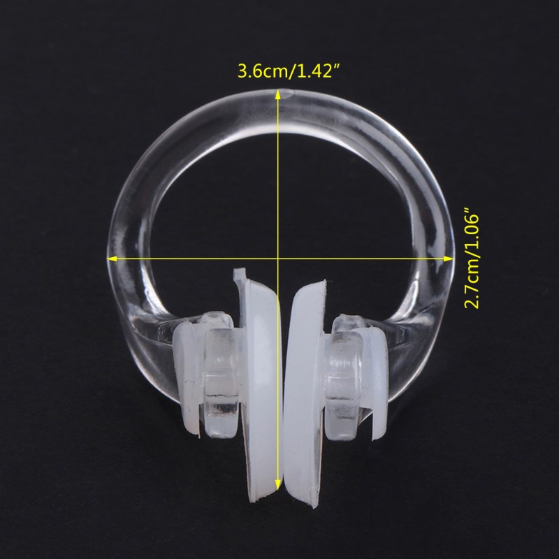 Set 3 Kẹp Mũi Bằng Silicagel Tiện Dụng Cho Bơi Lội
