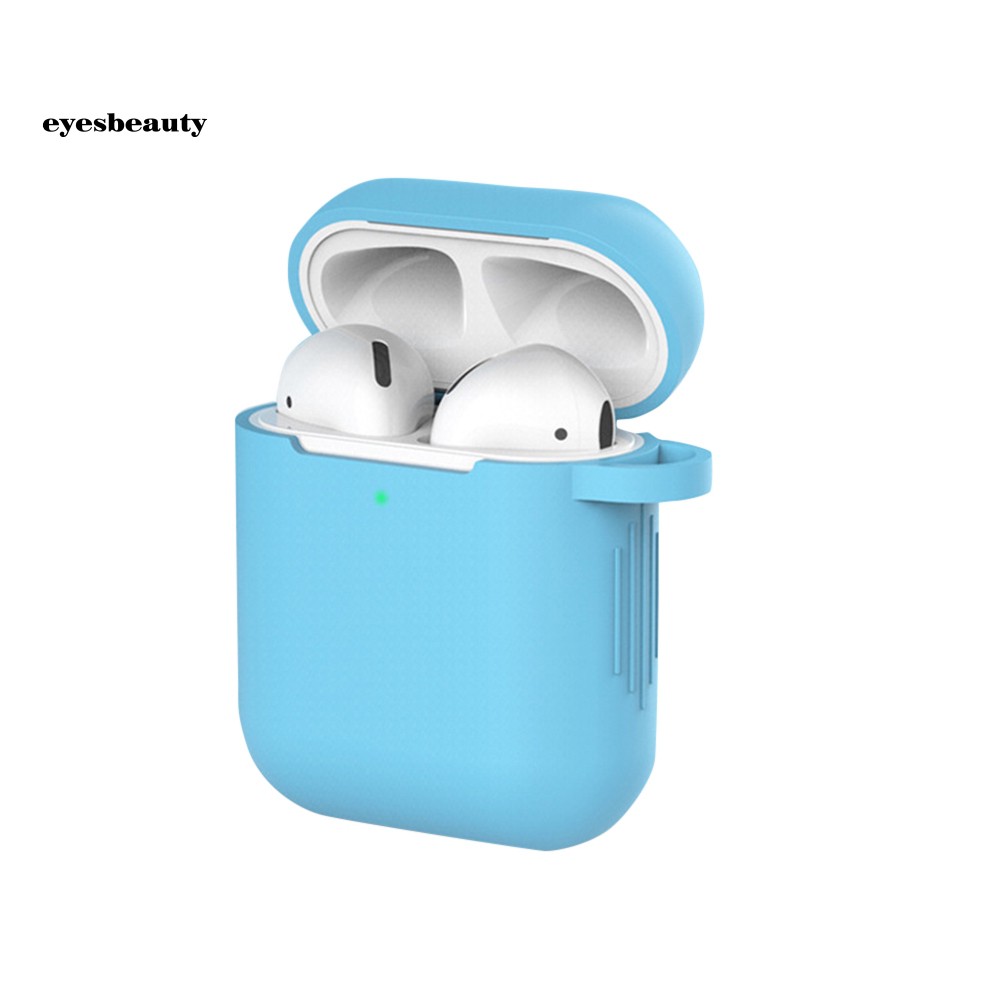 Hộp silicone mềm chính xác bảo vệ chống trầy xước cho hộp sạc tai nghe Apple AirPods 1/2 | BigBuy360 - bigbuy360.vn