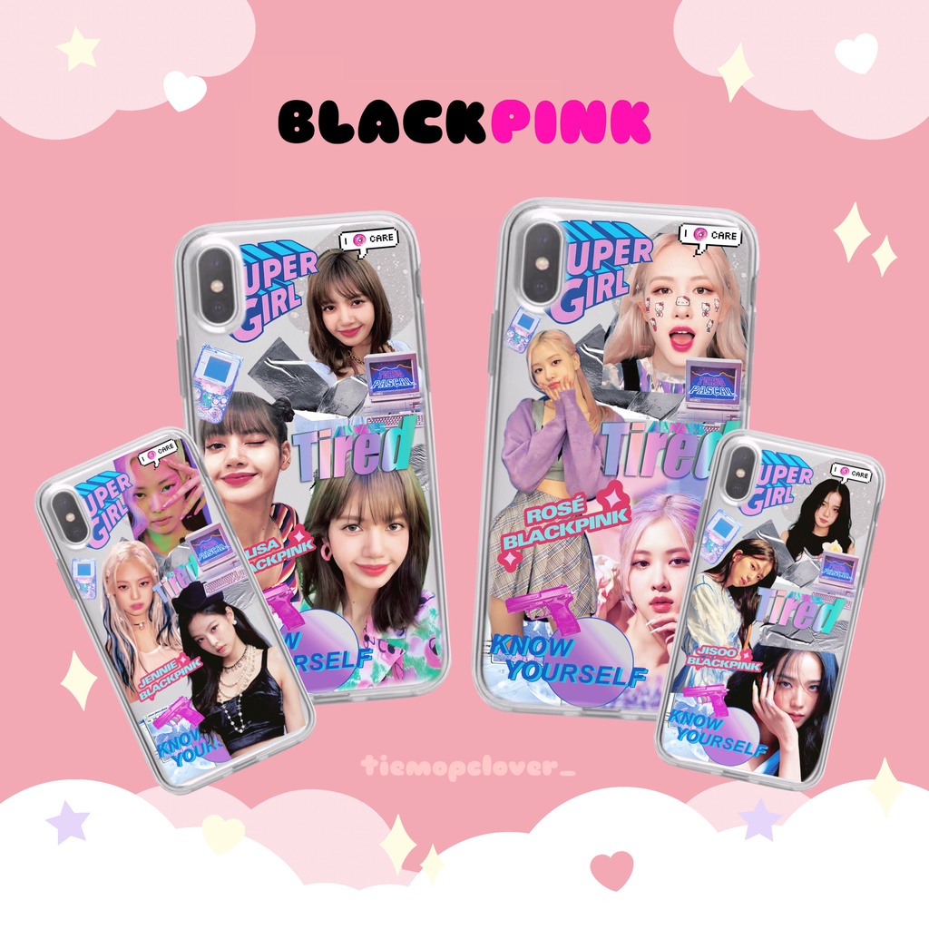 [Full dòng] Ốp điện loại Lisa, Rosé , Jennie, Jisoo nhóm nhạc Hàn Quốc BLACKPINK - Tiệm Ốp Clover
