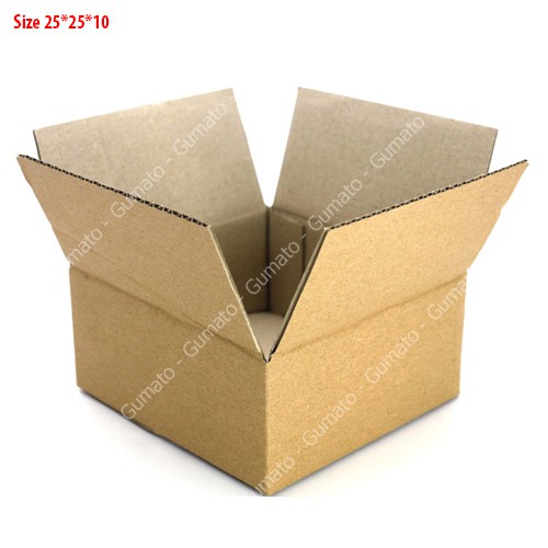 Combo 20 thùng giấy P70 size 25x25x10 hộp carton gói hàng Everest