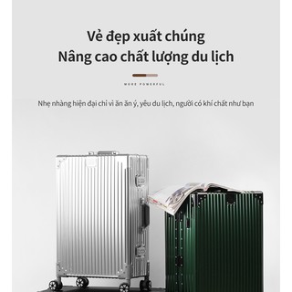 {GIÁ XƯỞNG+FREESHIP} Vali Khung nhôm khóa sập 26" LUS2019 + QUÀ