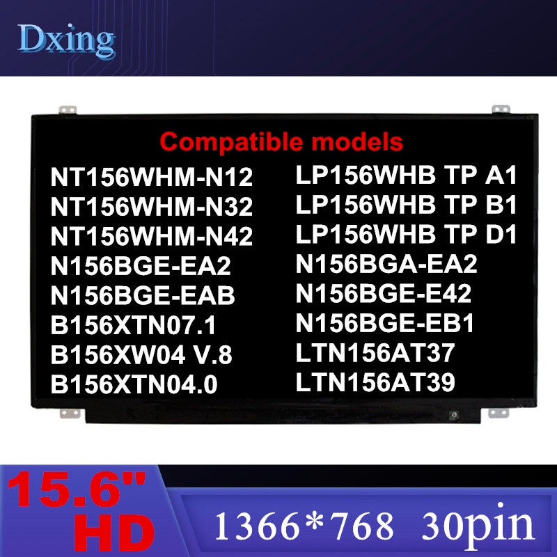 15.6 "Laptop Màn Hình LCD Ma Trận NT156WHM-N42 NT156WHM N32 N156BGE N156BGA EA2 B156XTN07.0 B156XTN0