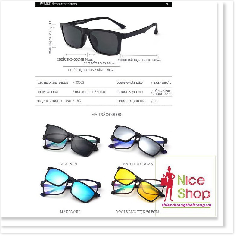 Xả Kho - Kính mát gọng kép thời trang phong cách hàn quốc chống chói chống trầy | BigBuy360 - bigbuy360.vn