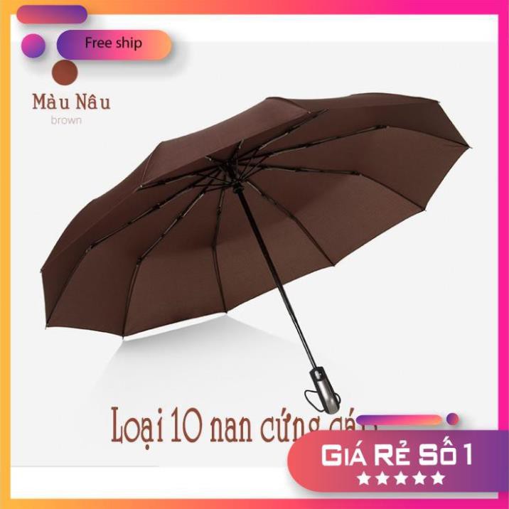 [sẵn hàng giao ngay] Ô Dù Đi Mưa Mở Nút Tự Động