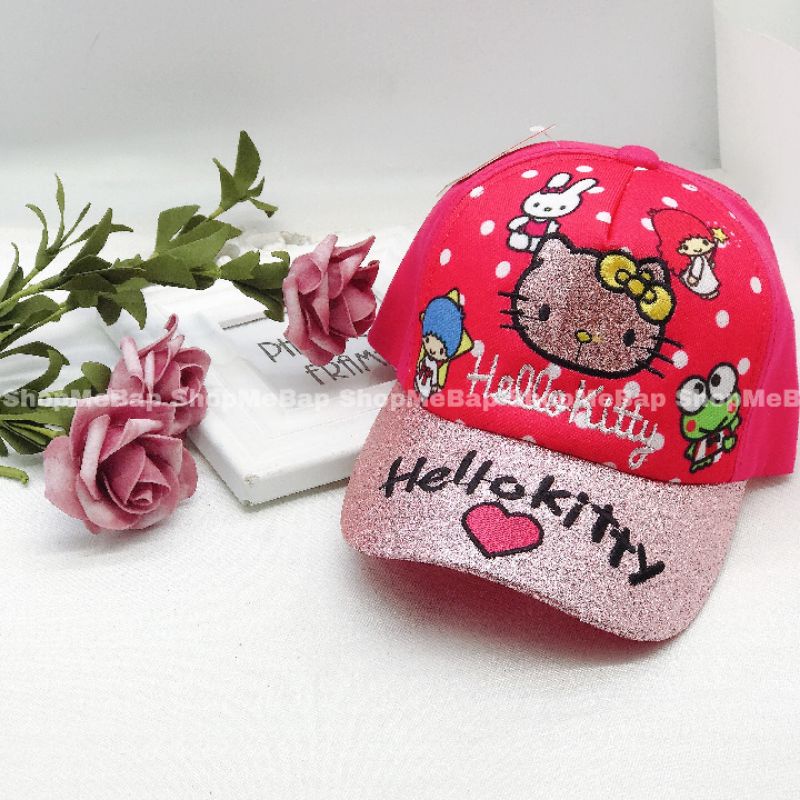 Mũ, nón hellokitty loại mới nhất cho bé từ 3 tuổi