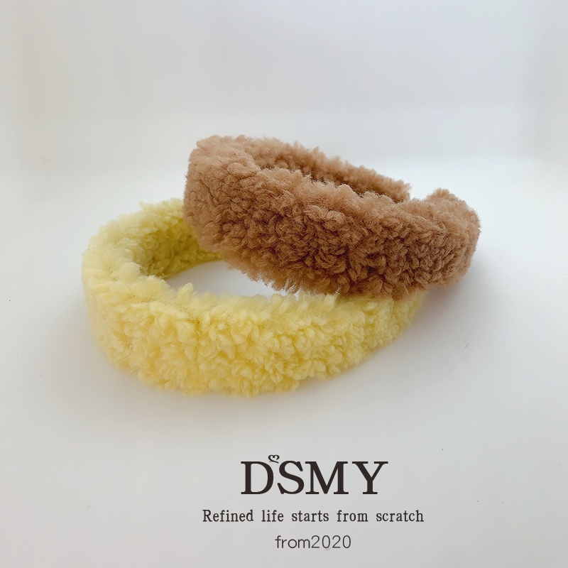 Băng Đô Len Lông Cừu Phong Cách Hàn Quốc Thời Trang Mùa Hè Dành Cho Nữ