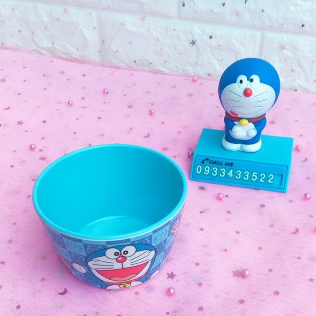 Set combo bàn ăn Doremon Doraemon