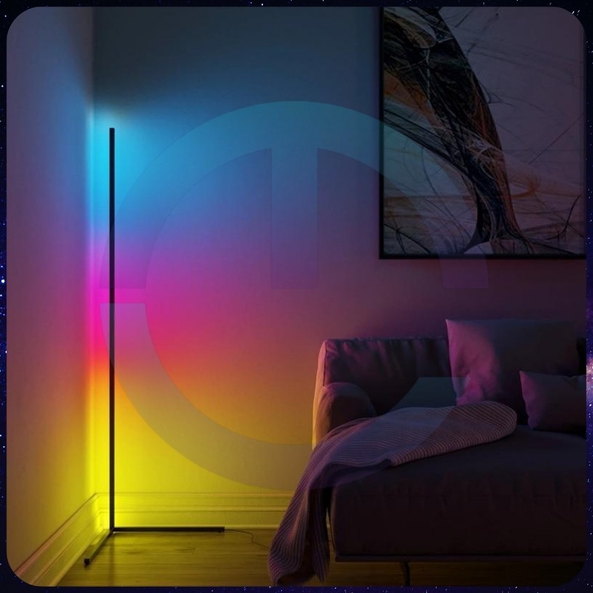 Đèn góc tường, có led RGB, đèn led trang trí góc tường, decor trang trí phòng ngủ phòng khách