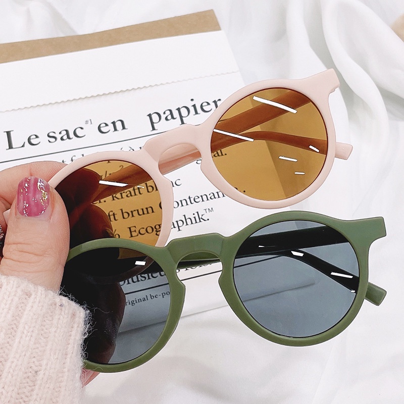 Kính Mát Chống Tia UV400 Thời Trang Hàn Quốc Cho Bé