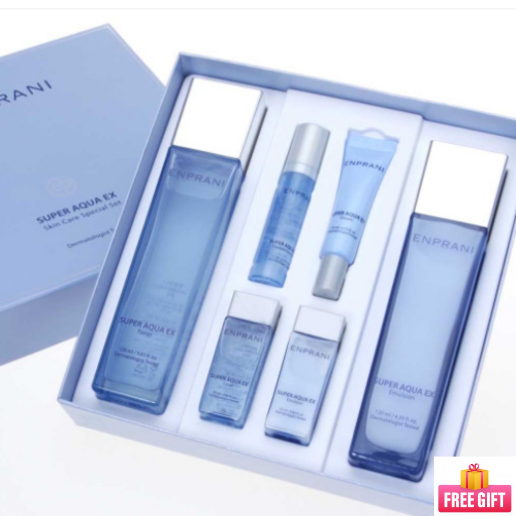 Bộ Sản Phẩm Chăm Sóc Da Đặc Biệt SUPER AQUA EX#Kem Dưỡng Ẩm Chăm Sóc Da Mặt Hiệu Quả#Tinh Chất Chăm Sóc Da Thu Nhỏ Lỗ Chân Lông Tiện Dụng#Trực Tiếp Từ Hàn Quốc Từ Trực Tiếp Sang Trọng
