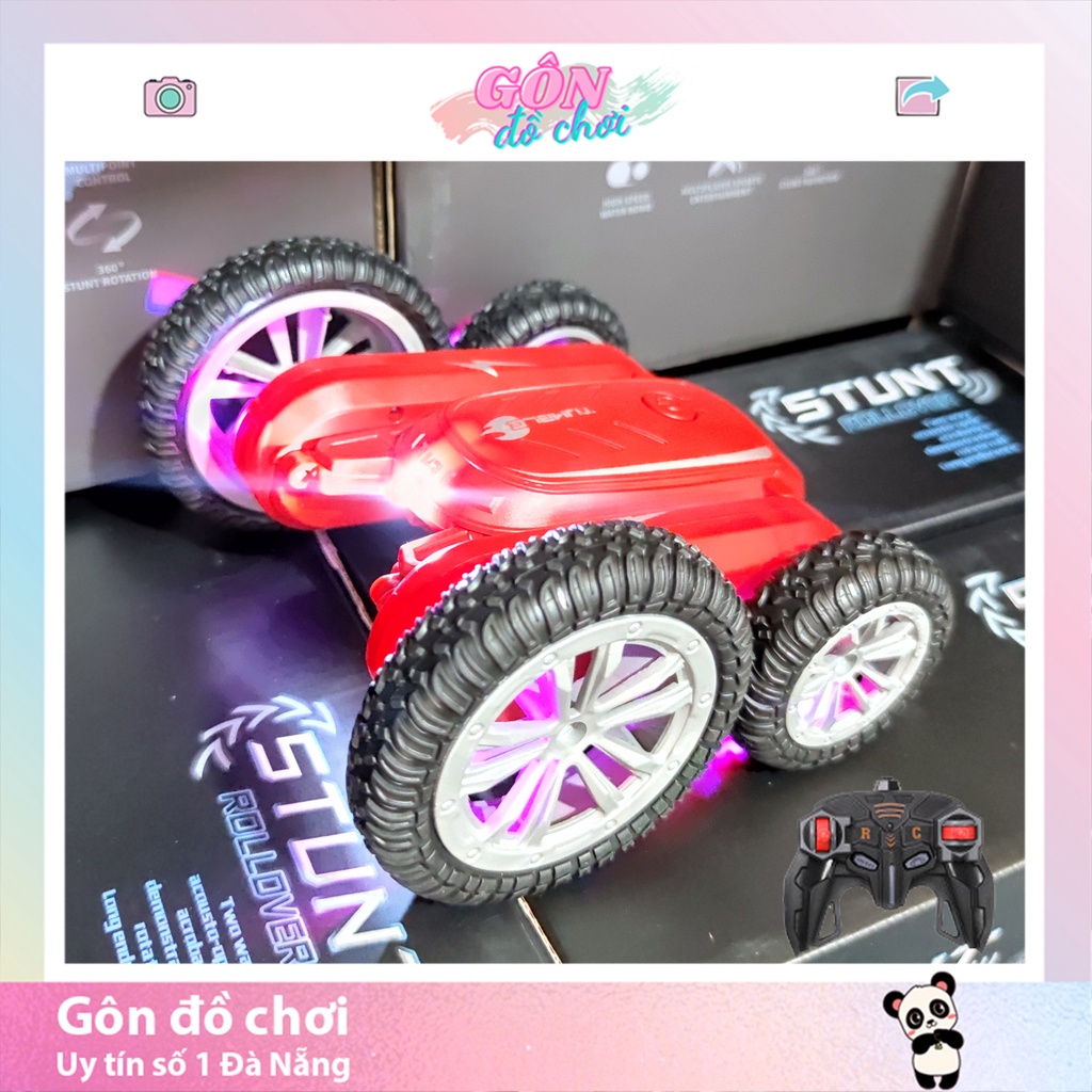 Xe điều khiển từ xa con xoay 360 độ giá rẻ ô tô đồ chơi cho bé trai Gôn đồ chơi
