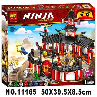 Lắp ráp 70670 - X19064 ( Xếp Hình Ngôi Đền Tu Viện Spinjitzu Ninja 1070 Mảnh )