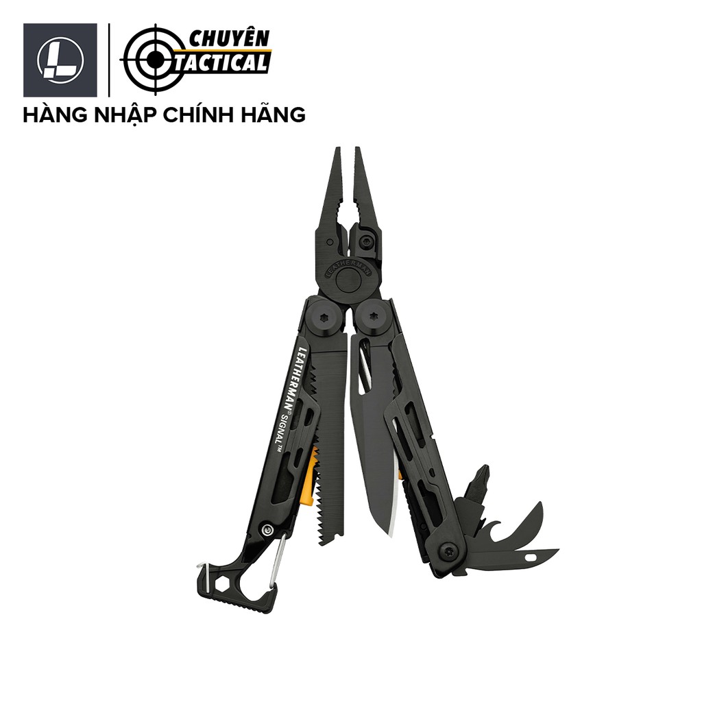 Dụng cụ đa năng Leatherman Signal Black - Phân phối chính hãng - Bảo hành 25 năm