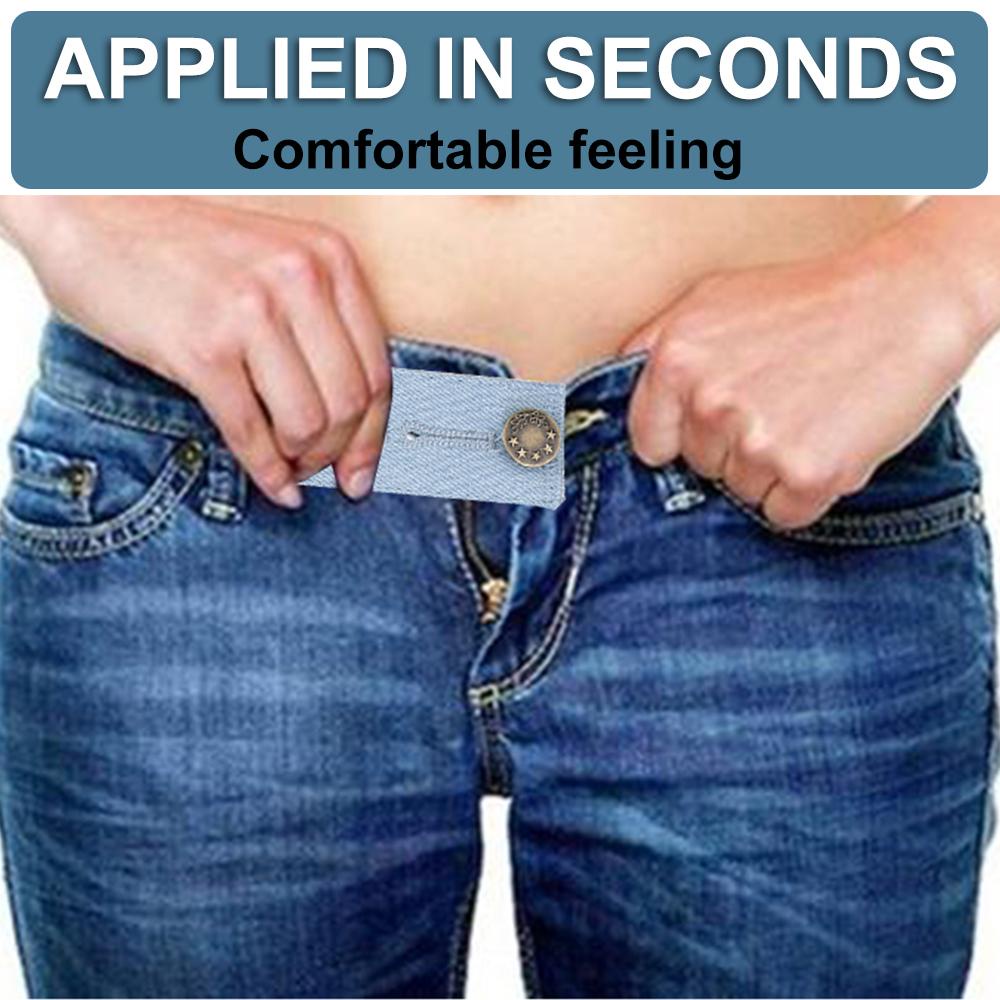 Set 4 Nút Nối Dài Thắt Lưng Quần Denim DIY