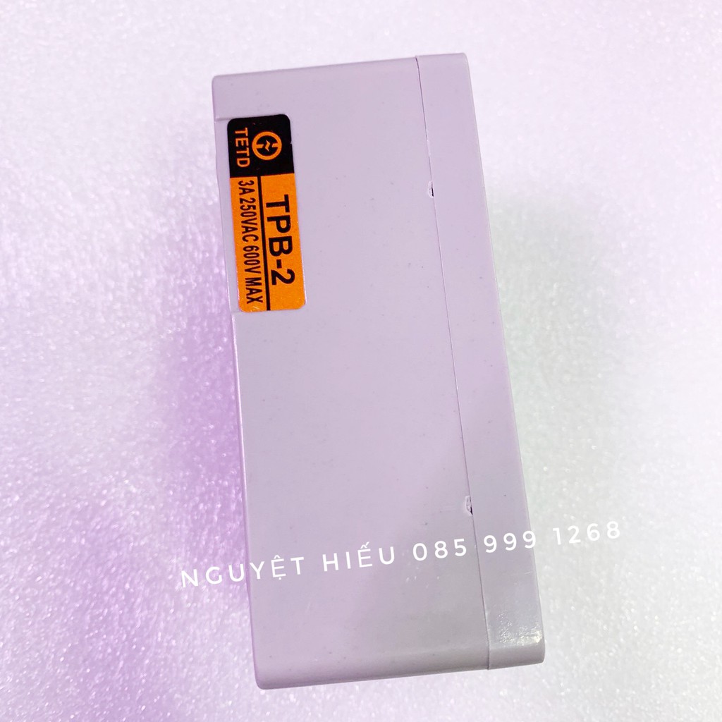 Công tắc nút nhân on off TPB-2
