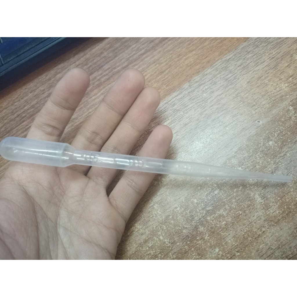 3 chiếc ống hút pipet nhựa pasteur artemia bơm phân bón, đo, đong, hút phân bón, dung dịch... nhỏ giọt (nhiều dung tích)