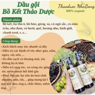 Dầu Gội Bồ Kết Thảo Dược cô đặc