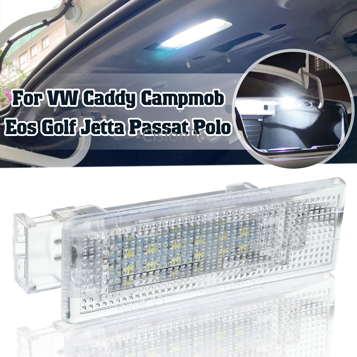 Đèn Led T5 Gắn Cốp Xe Hơi Vw Golf Jetta Passat Polo Touran Caddy Campmob Eos Touareg Transporter