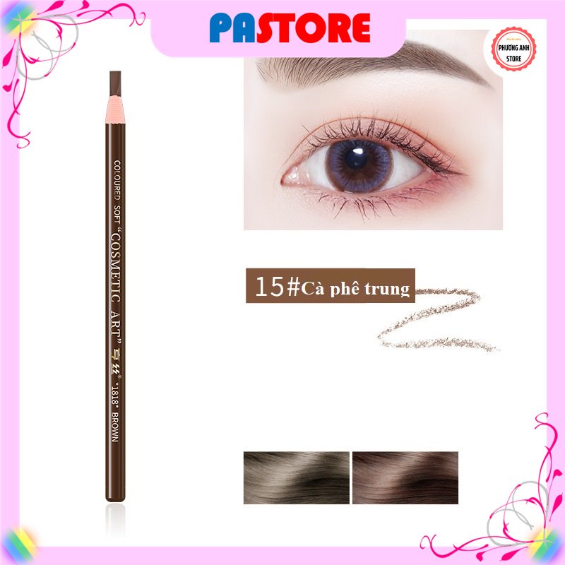 Chì xé kẻ lông mày COLOURED SOFT COMESTIC ART [ HÀNG MỚI VỀ ] chống thấm nước, chì kẻ mày không trôi PASTORE.