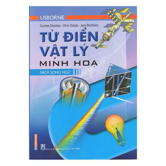 Sách - Từ điển Usborne Vật lý minh họa- sách song ngữ