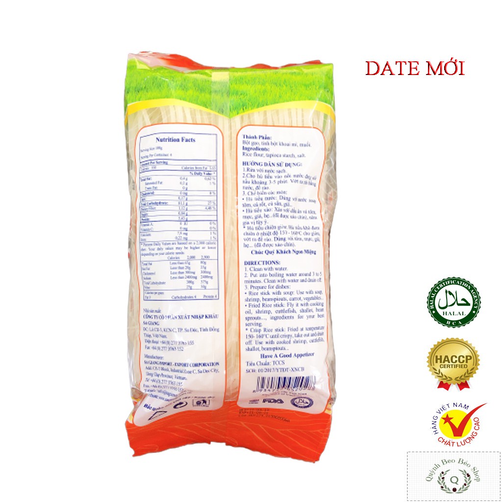 Hủ Tiếu Sa Đéc 400g