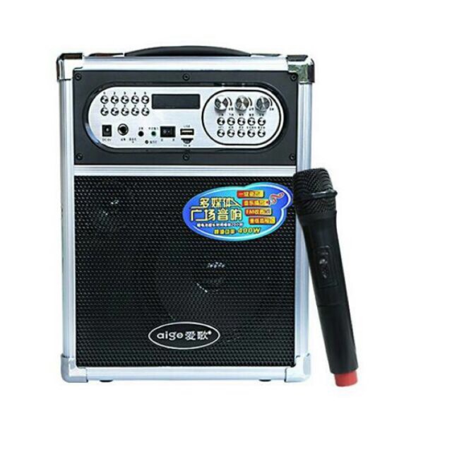 LOA KẸO KÉO DAILE Q78 Tặng micro không dây - Loa kéo karaoke dong bé dễ dàng mang đi , loa bass 15cm cho ra âm thanh lớn