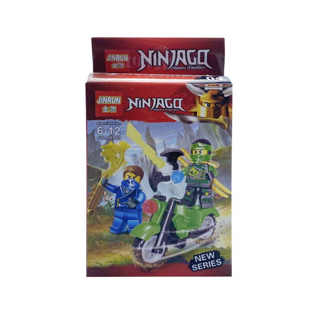 Đồ chơi xếp hình, lắp ráp NINJA cho bé thỏa sức sáng tạo, an toàn - Bộ Nhỏ - (Mã NO.JR969) - Giao mẫu ngẫu nhiên