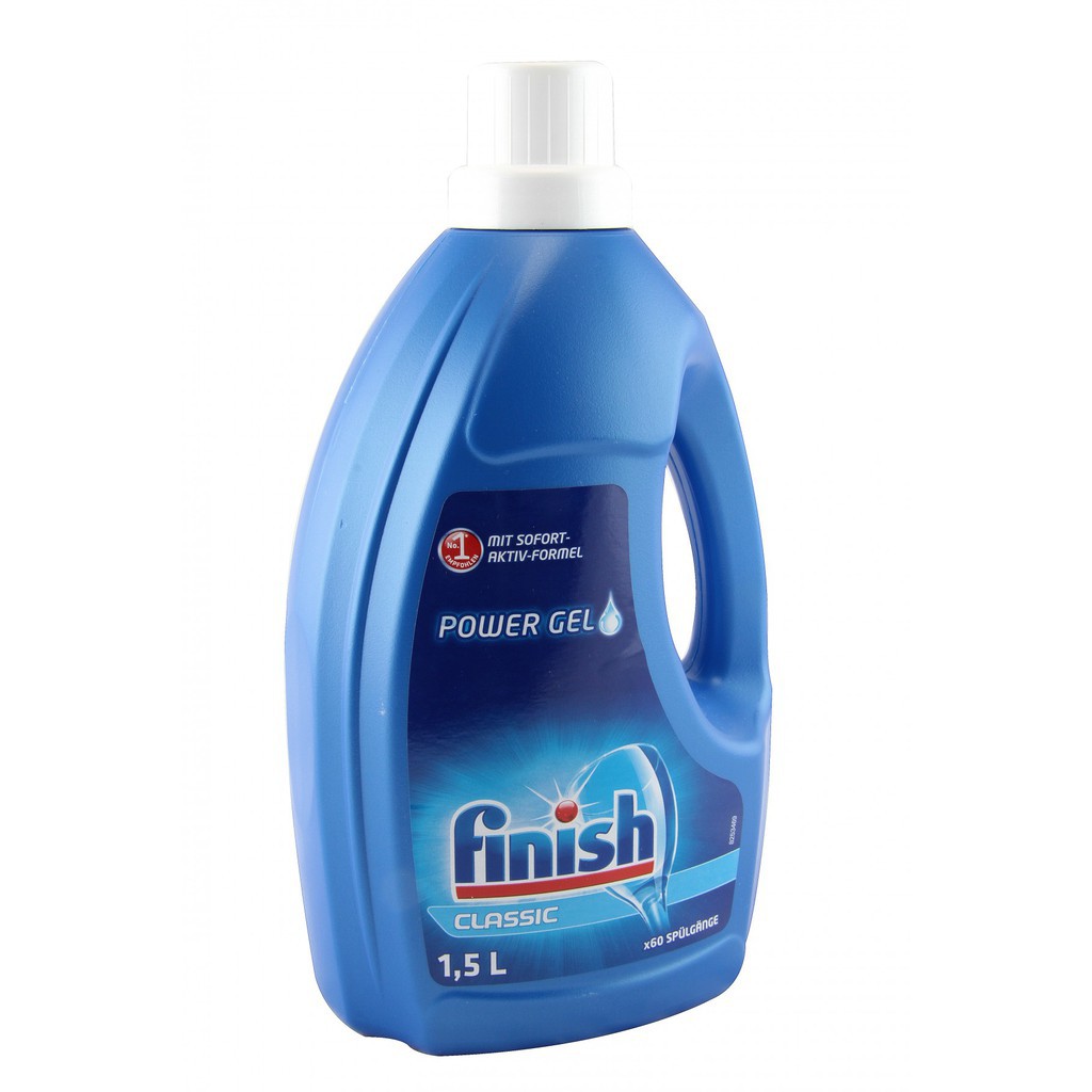 Gel rửa bát Finish 1500ml chuyên dụng cho máy rửa bát