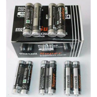 (4  viên )pin tiểu nhỏ Maxell AAA (3A)