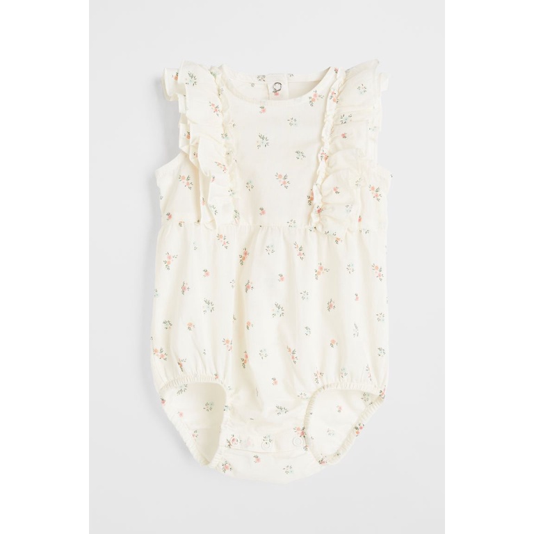 Bộ romper chất cotton siêu mềm Organic HM auth cho bé