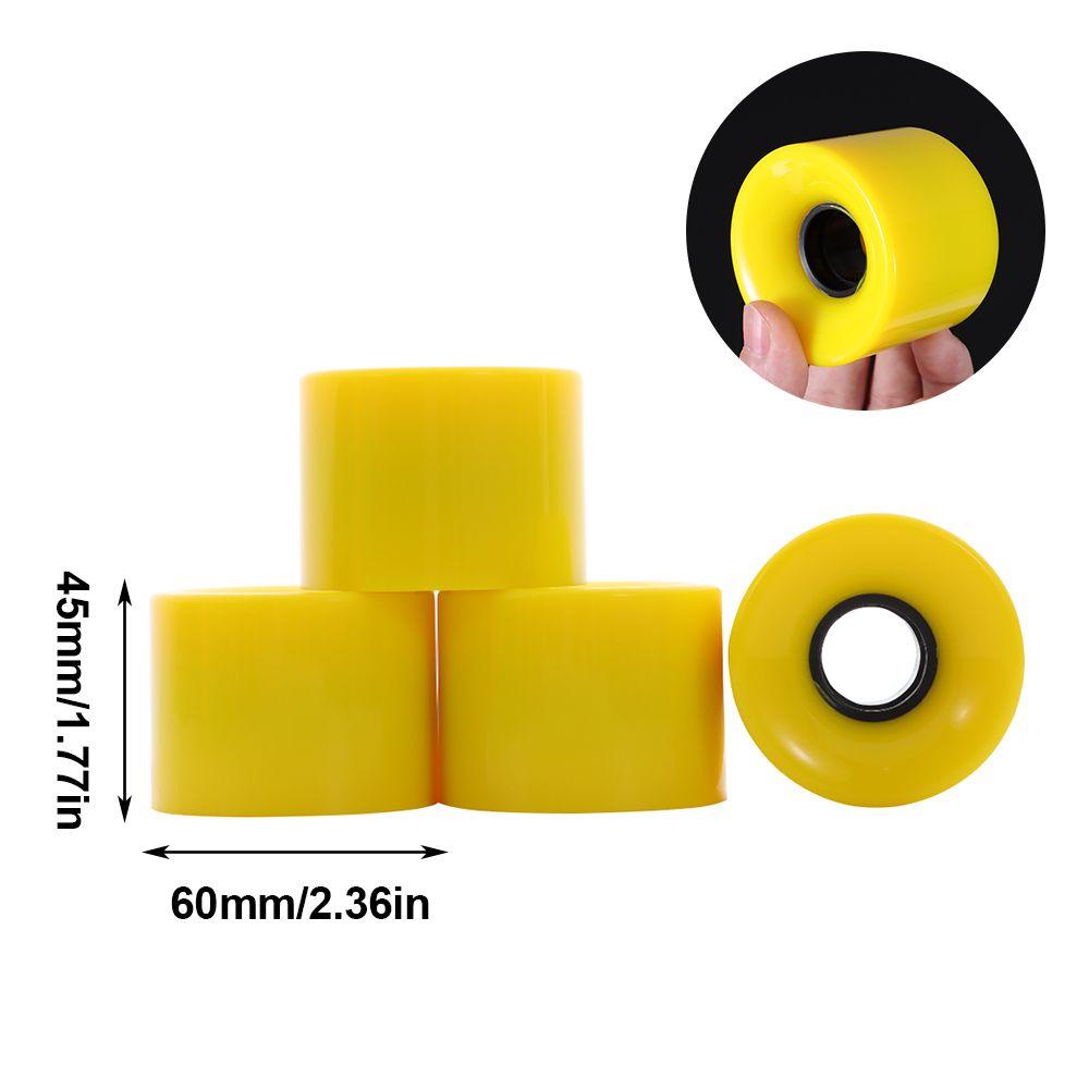 Set 4 Bánh Xe Ván Trượt 60X45 mm Chất Lượng Cao
