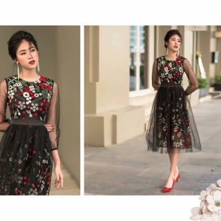 Xòe ren thêu nổi .kèm ảnh thât