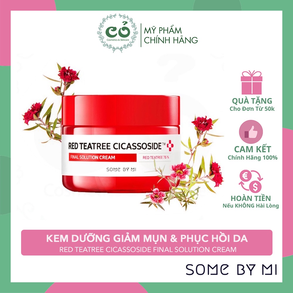 Kem Dưỡng Some By Mi Red Teatree Cicassoside Final Solution Cream