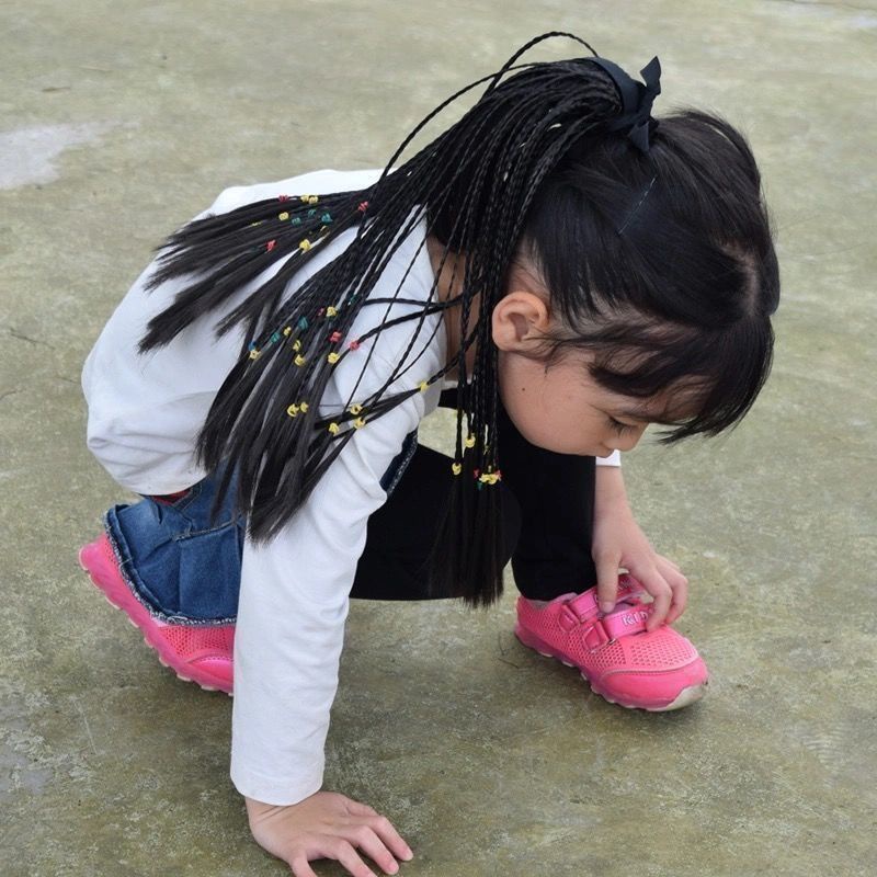 Tóc Giả Thắt Bím Đuôi Ngựa Thời Trang Cho Nữ