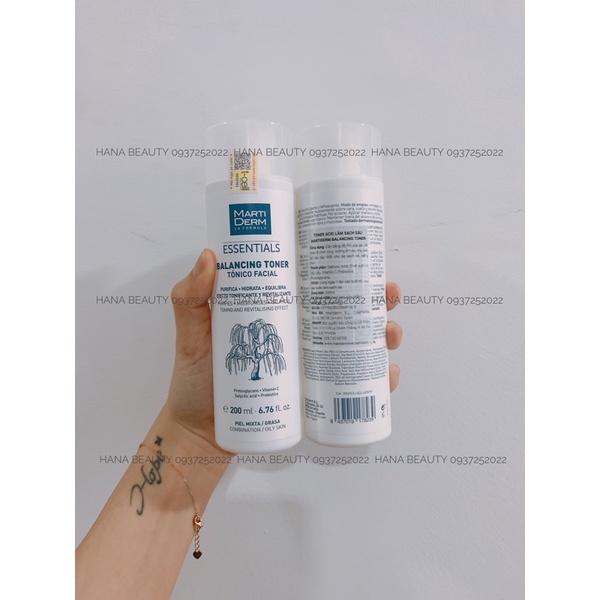 Toner Martiderm căng bóng trẻ hoá da ( Chính hãng nguyên tem )