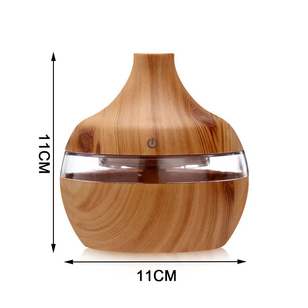 SUYO Máy Phun Sương Tạo Độ Ẩm Không Khí Có Đèn LED Vân Gỗ
