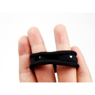 ( DEAL 1K ) (thitun15) (nguyendangphieu) Dây Chun Buộc Tóc Hạt Nhân Tạo