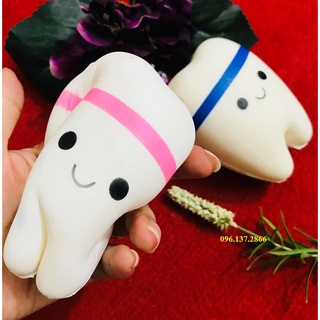 SQUISHY MÔ PHỎNG HÌNH CHIẾC RĂNG DỄ THƯƠNG