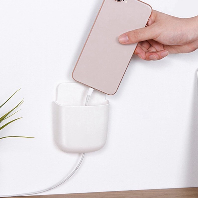 Khay Để Điều Khiển, Remote, Kệ Để Điện Thoại Dán Tường Đa Năng