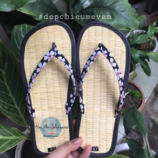 Dép chiếu handmade