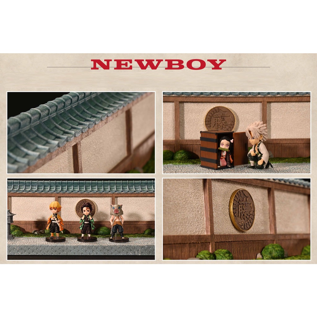 Mô hình Resin Demon Slayer - Kimetsu no Yaiba - Sa bàn Demon Slayer Pillars Assemble Background - Newboy